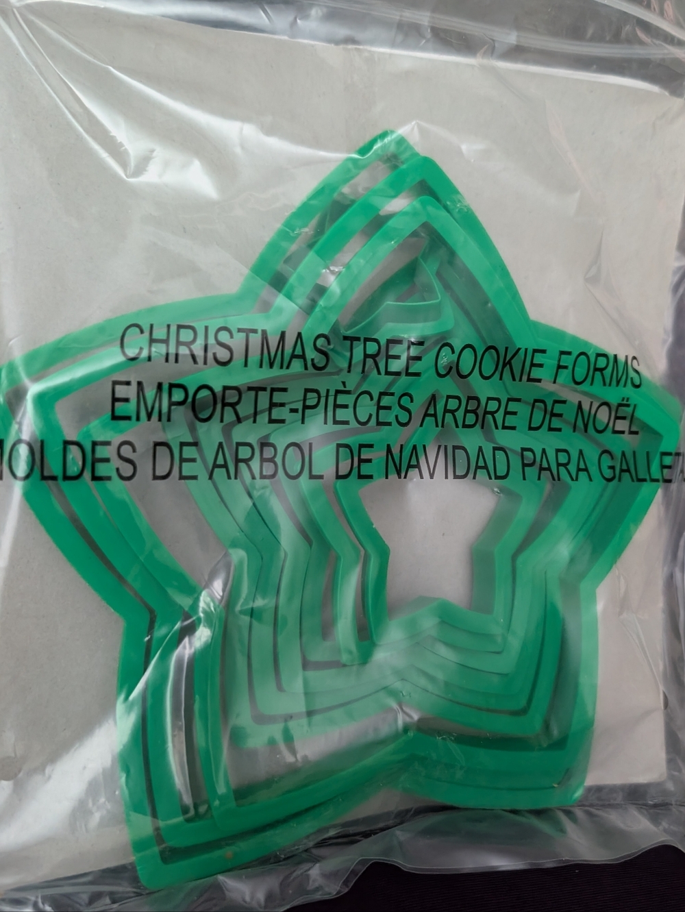 Christmas Tree Cookie Cutter Set - Picture 2 of 3